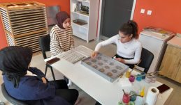 Refahiye’de Ebru Sanatı