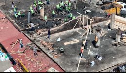 Yangında oluşan hasar onarılıyor