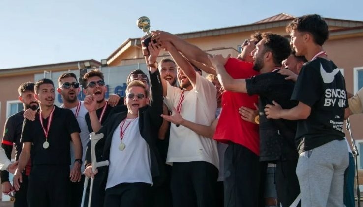 Üniversitede spor etkinliği düzenlendi