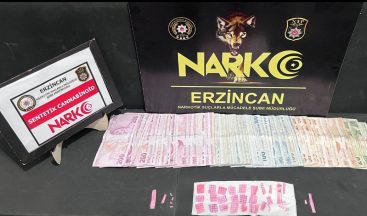 Erzincan’da Uyuşturucu Operasyonu: Bonzai ve Nakit Para Ele Geçirildi