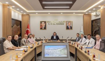 Erzincan İl Encümeni Haftalık Toplantısını Gerçekleştirdi