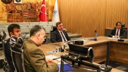 Vali Aydoğdu VKS Toplantısına Katıldı