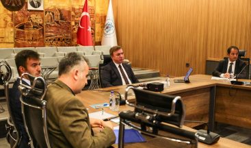 Vali Aydoğdu VKS Toplantısına Katıldı