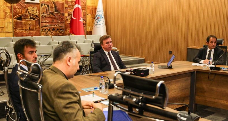 Vali Aydoğdu VKS Toplantısına Katıldı