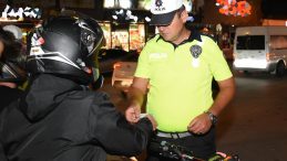 Erzincan’da Motosiklet Denetimi: 288 Sürücü Kontrolden Geçti