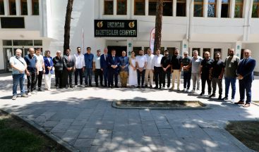 Erzincan Gazeteciler Cemiyeti’ne Anlamlı Ziyaret