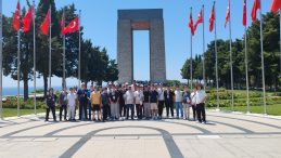 Erzincanlı Gençler Çanakkale’de Tarihe Yolculuk Yaptı