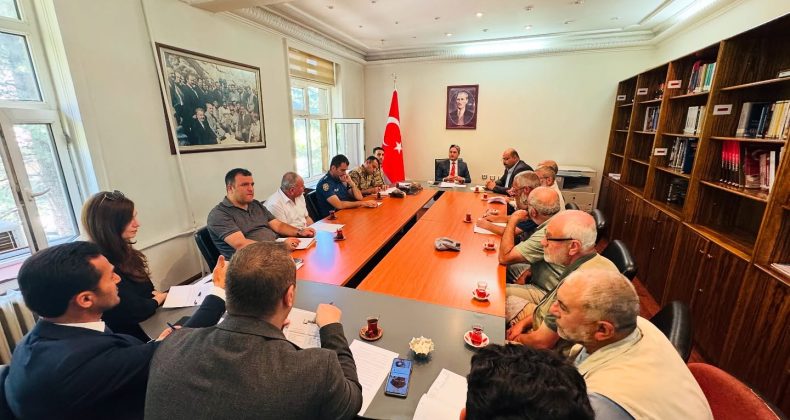 Güvenlik ve Koordinasyon Toplantısı Yapıldı