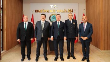 Emniyet Teşkilatından Vali Aydoğdu’ya Nezaket Ziyareti