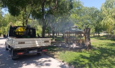 Erzincan’da 73 Mahallede Sineklerle Mücadele