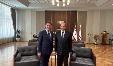 Mustafa Sarıgül, KKTC Cumhurbaşkanı Ersin Tatar ile Görüştü