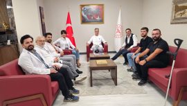 Erzincan Birlik Ajans’tan Mengücek Gazi Eğitim ve Araştırma Hastanesi’ne Ziyaret