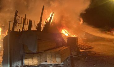 Erzincan Karaağaç Mahallesi’nde Korkutan Yangın