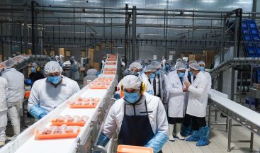 Bakan Kacır, Erzincan Tavuk Kombinesi’nde Üretimi İnceledi