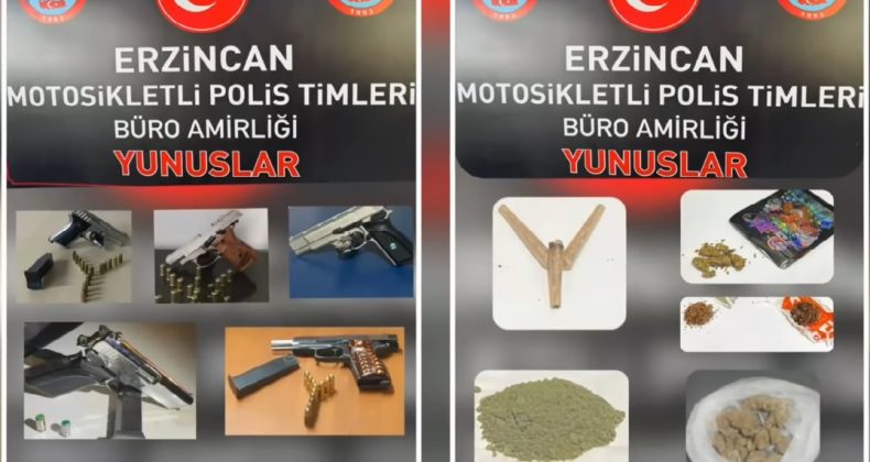 Erzincan Polisi Kaçakçılığa ve Suça Geçit Vermiyor