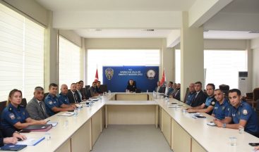 Erzincan Emniyeti’nde Koordinasyon Toplantısı