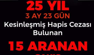 Erzincan Emniyeti’nden Suçlulara Geçit Yok: 15 Kişi Yakalandı