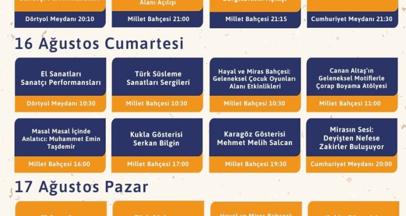 Erzincan’da Kültürel Zaman Yolculuğu