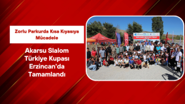 Akarsu Slalom Türkiye Kupası Erzincan’da Tamamlandı