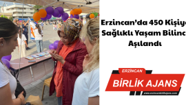 Erzincan’da 450 Kişiye Sağlıklı Yaşam Bilinci Aşılandı