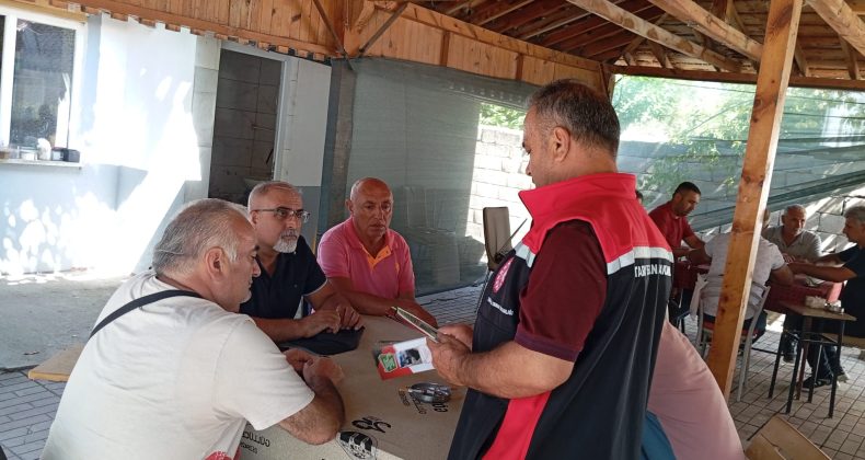 Çağlayan’da Çiftçilere Pestisit Denetimi ve Bilgilendirme