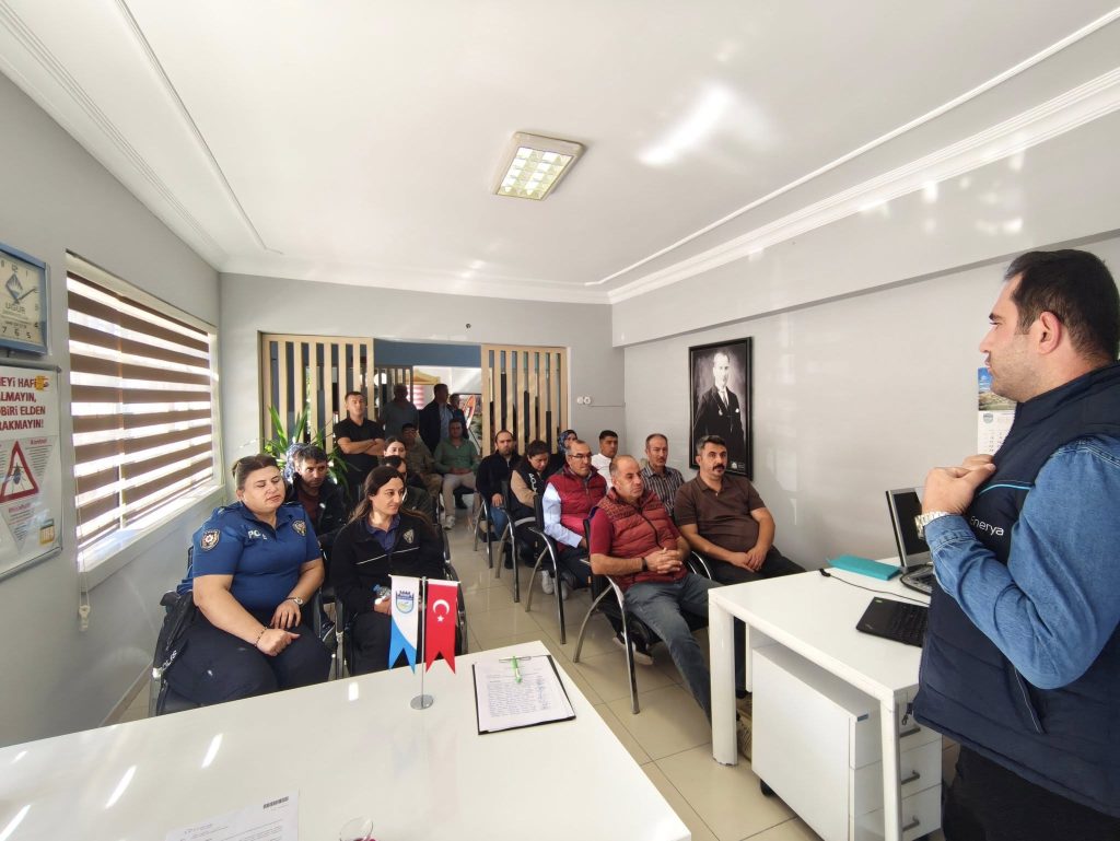 Kemah Belediyesi'nden Kamu Personeline Doğalgaz Güvenliği Eğitimi