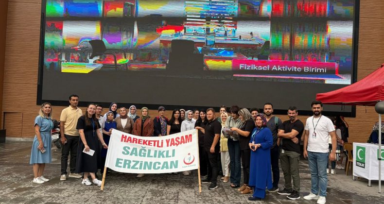 Erzincan’da “Sağlıklı Yaşam” Etkinliğine Büyük İlgi