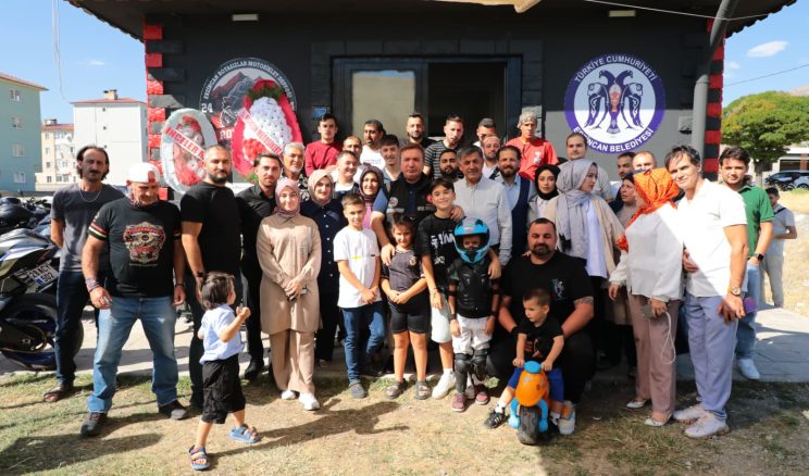 Erzincan’da Motosiklet Tutkunları Tek Çatı Altında Buluştu