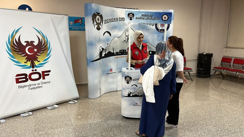 Erzincan Emniyetinden Güvenli Gelecek Projesi: El Ele Güvenli Geleceğe