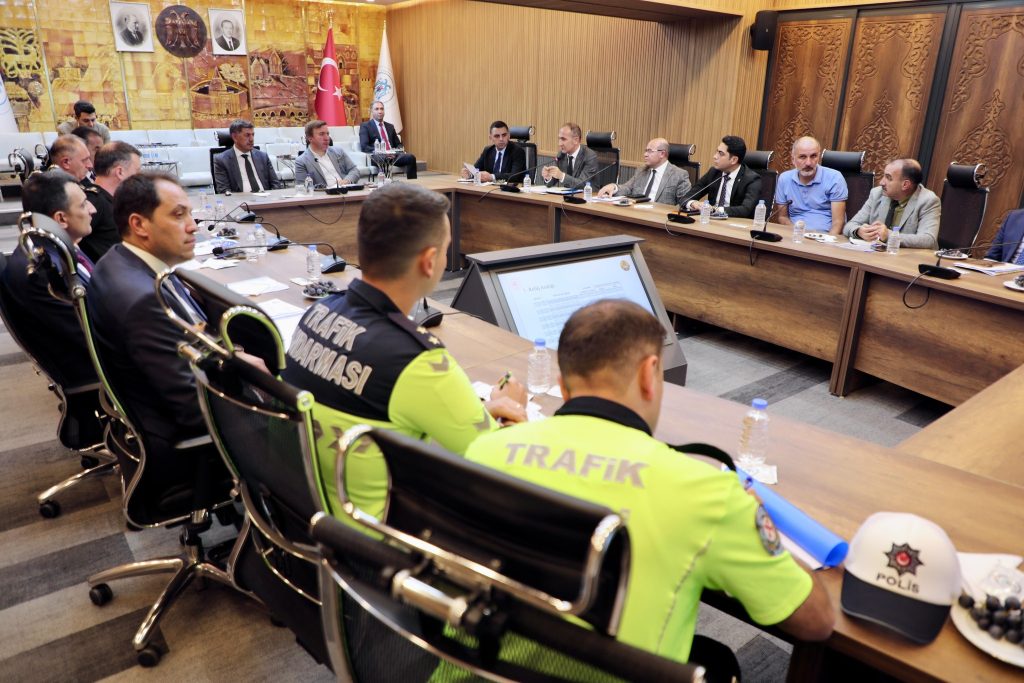 Erzincan Trafiğinde Yeni Dönem İçin Kritik Toplantı