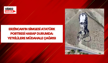 Erzincan’ın Simgesi Atatürk Portresi Harap Durumda: Yetkililere Müdahale Çağrısı