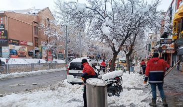 Erzincan’da Karla Mücadele Seferberliği: Ekipler Sahada