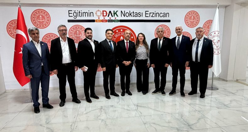 CHP Heyetinden Milli Eğitim Müdürü Kartal’a Ziyaret: “Eğitim ve Genç Nüfus” Masaya Yatırıldı