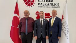 Munzur ve EBYÜ Üniversitesi Rektörlerinden İletişim Başkanlığı Erzincan Bölge Müdürlüğüne Ziyaret