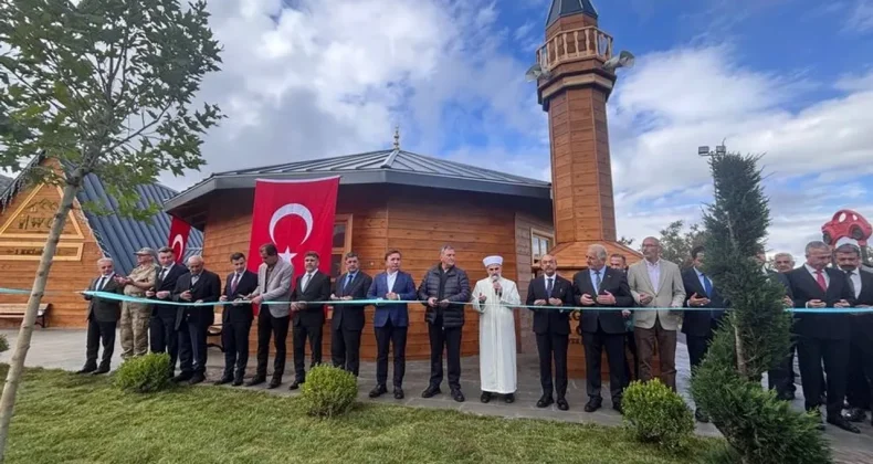Ergan Dağı’na Hayırsever İmzalı Cami: İlk Cuma Namazı Kılındı